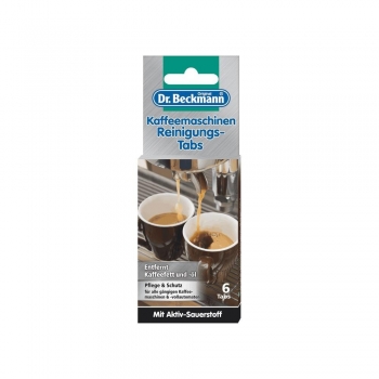 Dr. Beckmann Kaffeemaschinen-Reingungs-Tabs 1*6 Stück